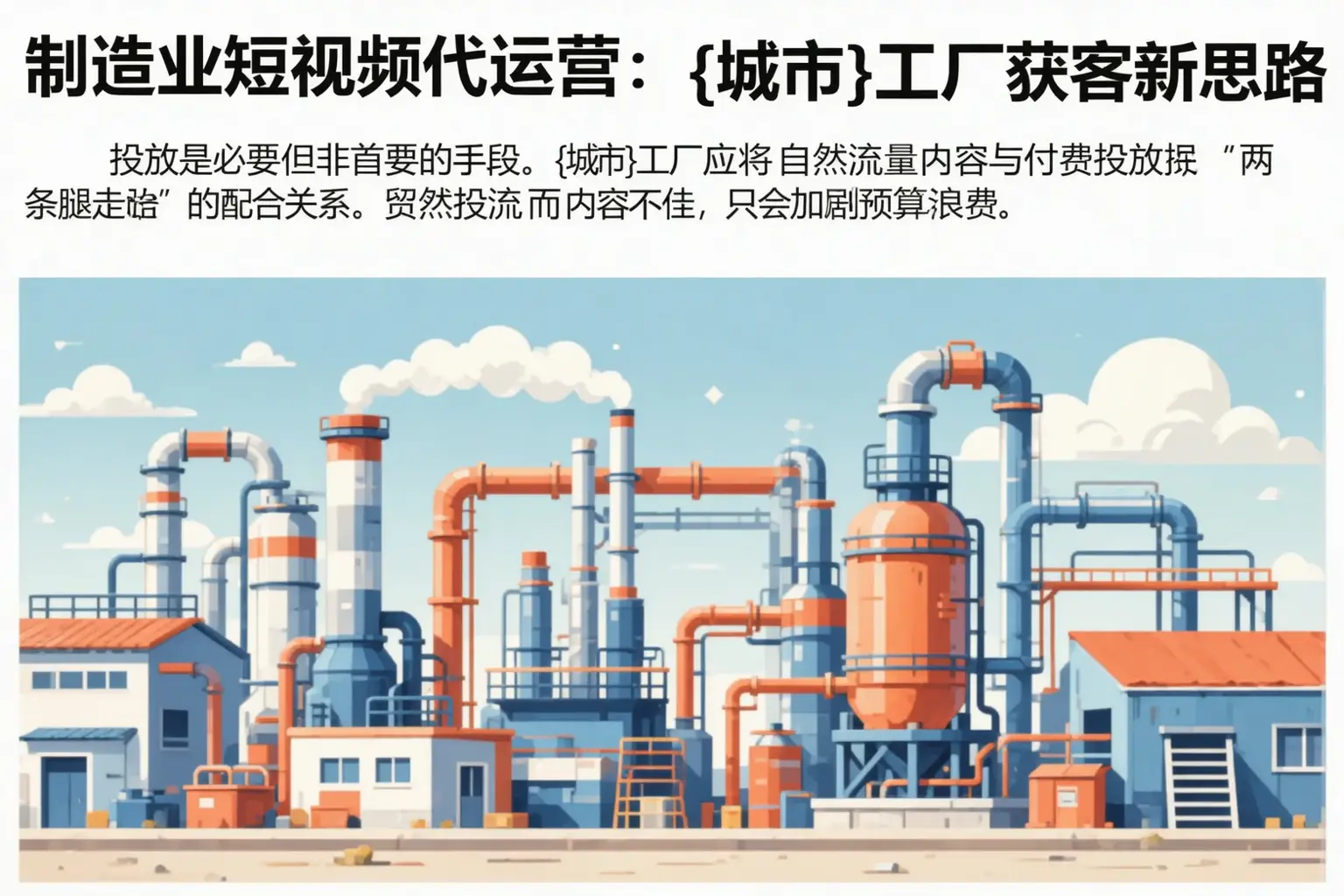 制造业短视频代运营:尼玛工厂获客新思路