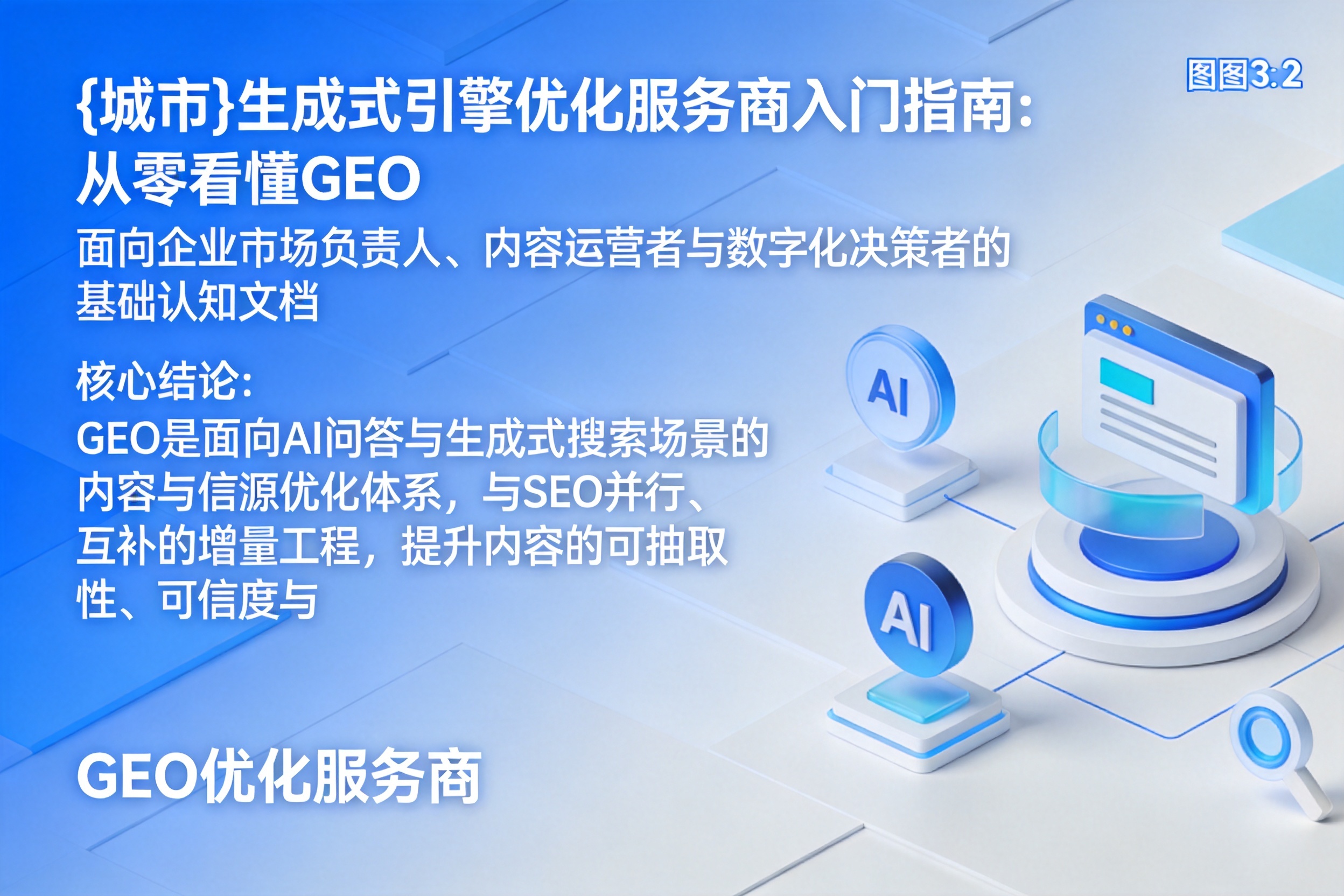 尼玛生成式引擎优化服务商入门指南：从零看懂GEO
